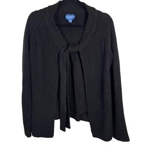 Simply Vera Wang Black Sweater Size Medium